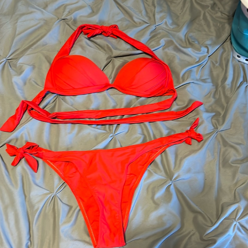 Red bikini